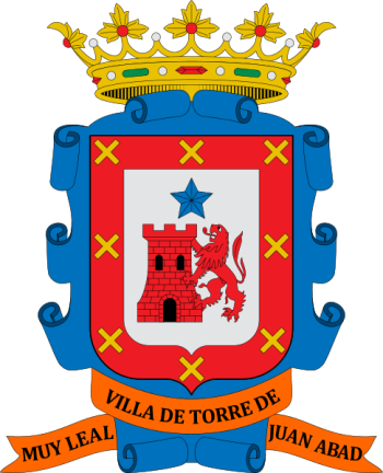 Escudo de Torre de Juan Abad/Arms (crest) of Torre de Juan Abad