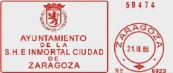 Blason de Zaragoza/Arms (crest) of Zaragoza