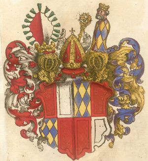 Arms (crest) of Marquard von Berg