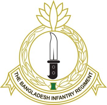 Coat of arms (crest) of the Bangladesh Infantry Regiment, Bangladesh Army