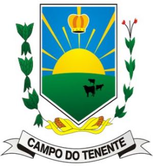 Brasão de Campo do Tenente/Arms (crest) of Campo do Tenente
