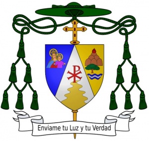 Arms of Oswaldo Brenes Álvarez