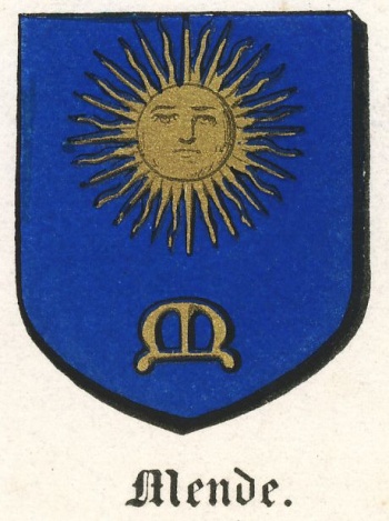 Blason de Mende (Lozère)/Coat of arms (crest) of {{PAGENAME