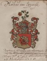 Wapen van Matheus van Sijpenesse/Arms (crest) of Matheus van Sijpenesse