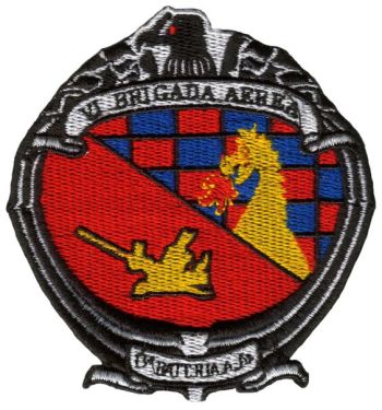 Coat of arms (crest) of the 13th Anti Aircraft Artillery Battery, Air Force of Argentina
