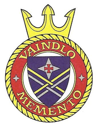 Coat of arms (crest) of the EML Vaindlo (M416), Estonian Navy