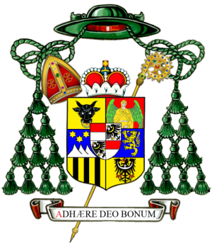 Arms (crest) of Ferdinand Marie von Lobkowitz