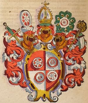 Arms (crest) of Peter von Aspelt