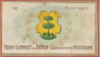 Wappen - Armoiries - coat of arms - crest of Monthey