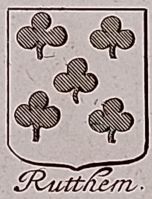 Wapen van Ritthem/Arms (crest) of Ritthem