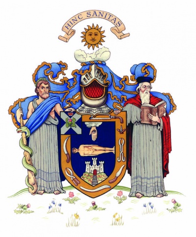 Arms of Royal College of Surgeons of Edinburgh
