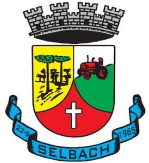 Brasão de Selbach (Rio Grande do Sul)/Arms (crest) of Selbach (Rio Grande do Sul)