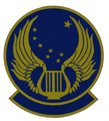 Coat of arms (crest) of the Alaskan Air Command Band, US Air Force