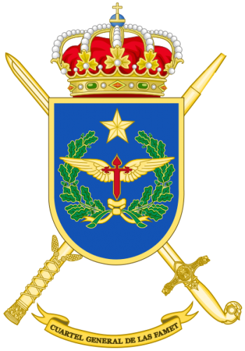 Coat of arms (crest) of the Army Airmobile Headquarters, Spanish Army