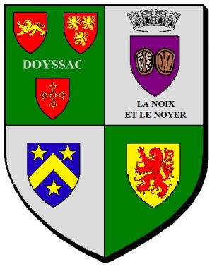 Blason de Doissat/Arms (crest) of Doissat