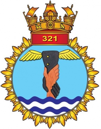 Blason de INAS 321 Angels, Indian Navy/Arms (crest) of INAS 321 Angels, Indian Navy