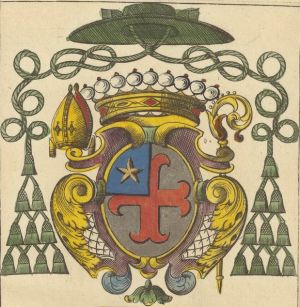 Arms (crest) of Antoine de Charpin de Genètines