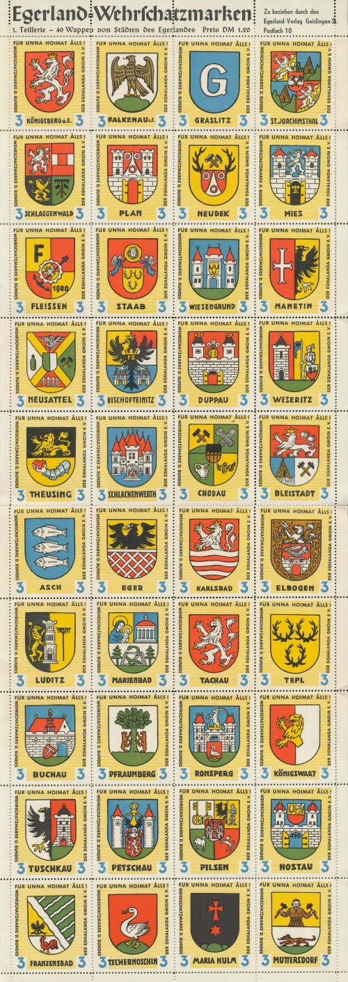 Wappen der Heimat - sheet