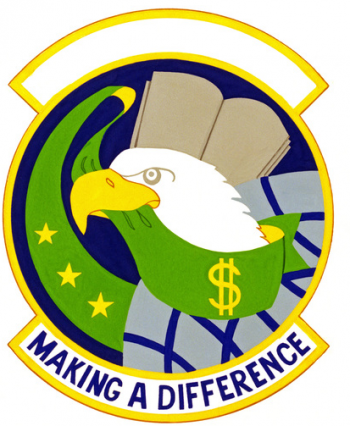 Coat of arms (crest) of the 436th Comptroller Squadron, US Air Force