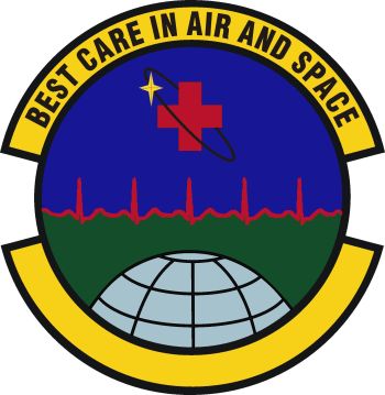 Coat of arms (crest) of the 460th Operational Medical Readiness Squadron, US Air Force