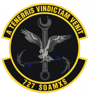 727th Special Operations Aircraft Maintenance Squadron, US Air Force.png