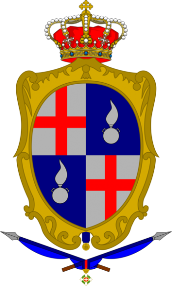 Arms of 74th Infantry Regiment Lombardia, Italian Army