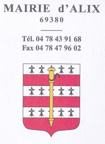 Blason de Alix (Rhône)/Coat of arms (crest) of {{PAGENAME