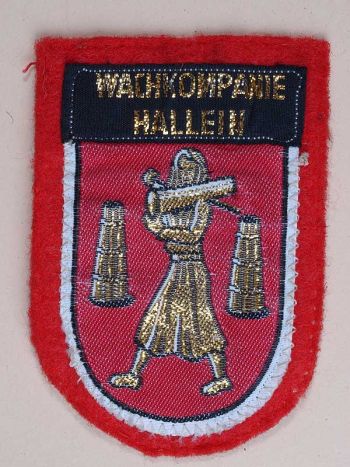 Coat of arms (crest) of the Guard Company Hallein, Austrian Army