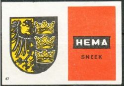 Wapen van Sneek/Arms (crest) of Sneek