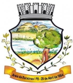 Brasão de Areia de Baraúnas/Arms (crest) of Areia de Baraúnas