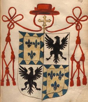 Arms (crest) of Ippolito d’Este II