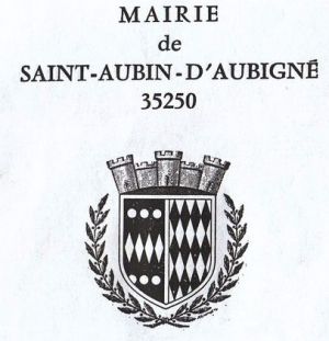 Blason de Saint-Aubin-d'Aubigné