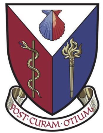Arms (crest) of Society of Chiropodists and Podiatrists