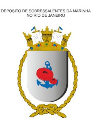 Coat of arms (crest) of the Spare Parts Depot of Rio de Janeiro, Brazilian Navy