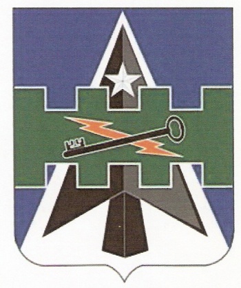 Coat of arms (crest) of the Special Troops Battalion, 5th Brigade, 1st Armoured Division, US Army