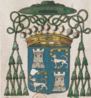 Arms (crest) of Jérôme de La Mothe-Houdancourt