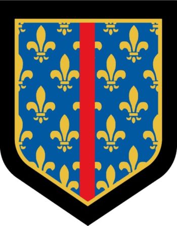 Coat of arms (crest) of the 1st Republican Guard Mobile Gendarmerie Legion, France