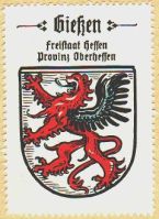 Wappen von Giessen/Arms of Giessen