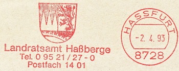 Wappen von Hassberge