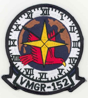 Coat of arms (crest) of the Marine Aerial Refueler-Transport Squadron (VMGR)-152 Sumus, USMC