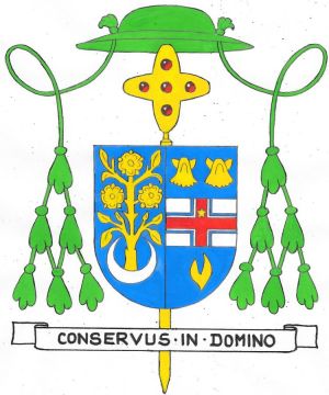 Arms (crest) of John Lawrence May