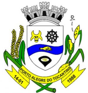 Brasão de Porto Alegre do Tocantins/Arms (crest) of Porto Alegre do Tocantins