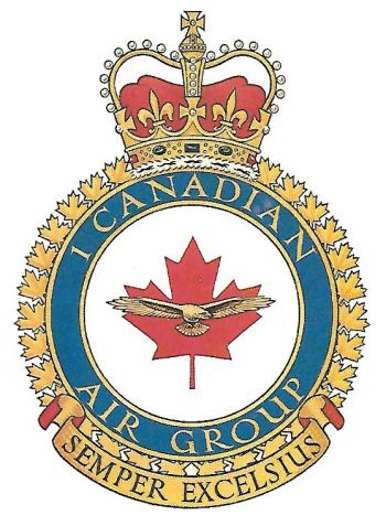 Coat of arms (crest) of the 1 Canadian Air Group, Canadian Armed Forces - Air Command