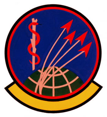 Coat of arms (crest) of the 21st Medical Service Squadron, US Air Force