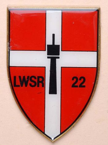 Coat of arms (crest) of the 22nd Landwehrstamm Regiment, Austrian Army
