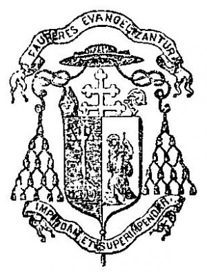 Arms (crest) of Christophe-Etienne Bonjean