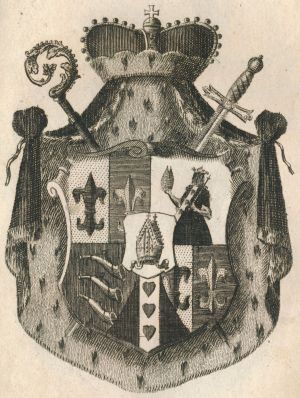 Arms (crest) of Anton Ignaz von Fugger-Glött