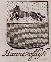 Wapen van Hannevosdijk/Arms (crest) of Hannevosdijk