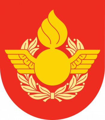 Coat of arms (crest) of Home Guard Air Defence Artillery, Norway