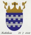 Wapen van Kedichem/Coat of arms (crest) of Kedichem